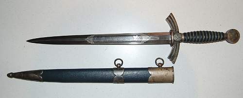 Value of three German daggers