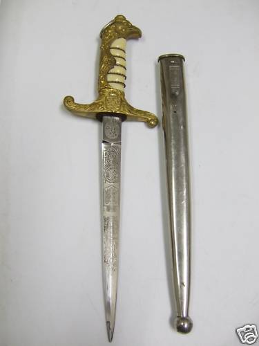 German (Romanian) dagger genuine or a fantasy piece?