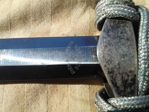 Early Officer dagger? SA dagger? Rich.A.Herder