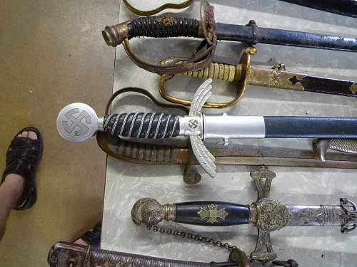 Daggers and Sword at Auction tomorrow 7/15