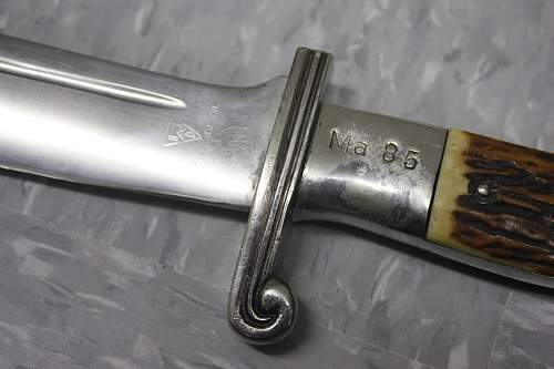 Nice RAD Dagger with Hangar out of the woodwork