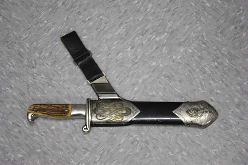 Nice RAD Dagger with Hangar out of the woodwork