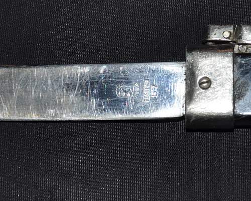 German WWII pioneer knife - original or post war?