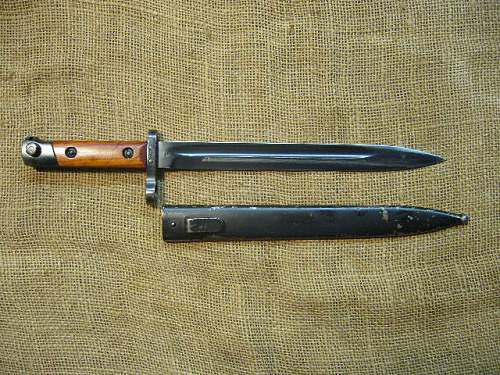 Austrian :M-95 and Polish Bayonet