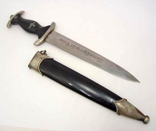 SS dagger and HJ knife..questions of authenticity