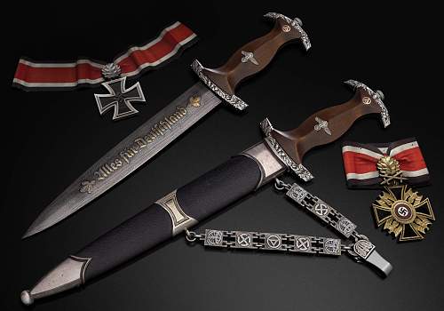 3D Gallery of German Daggers