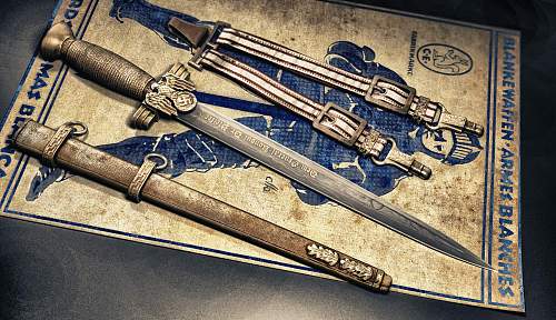 3D Gallery of German Daggers