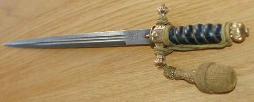 Wasserschutzpolizei dagger - need help