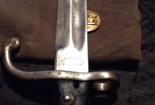 Ww1 German bayonet?