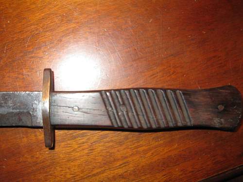 German trench knife