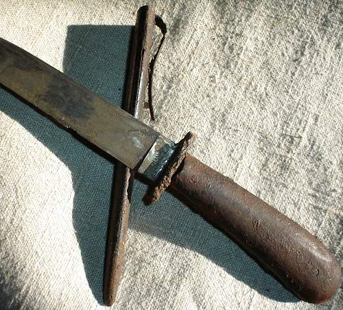 Puma-knife found in a derelict barn