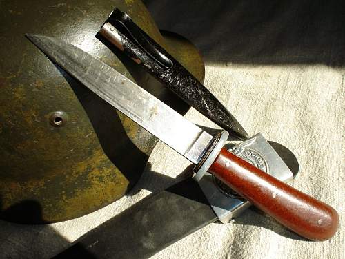 Puma-knife found in a derelict barn