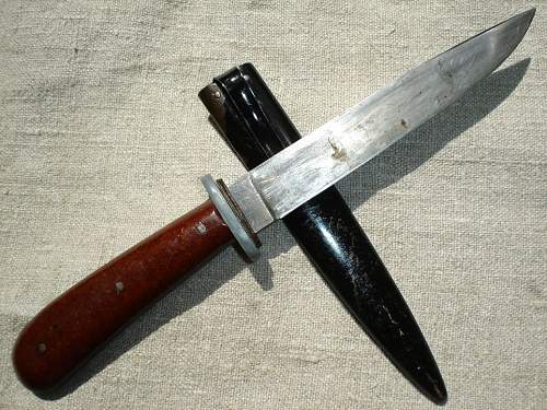 Puma-knife found in a derelict barn