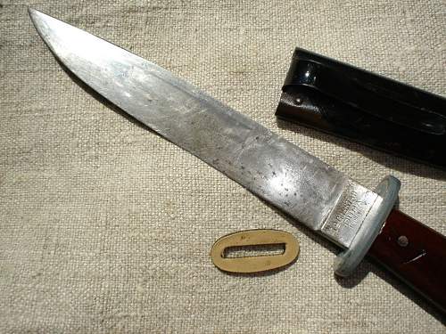 Puma-knife found in a derelict barn