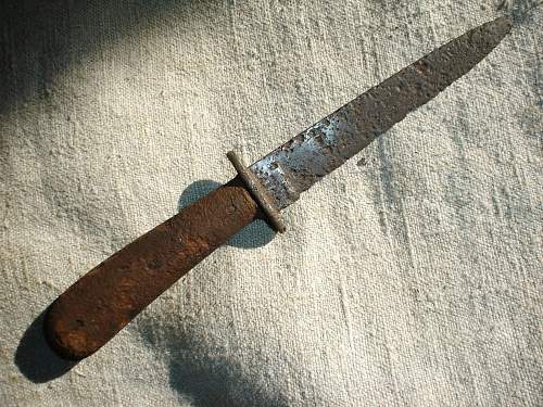 Puma-knife found in a derelict barn