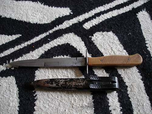 german fighting knife