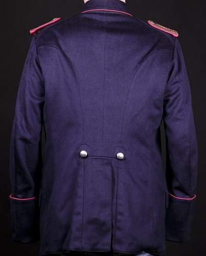 Fire brigade tunic