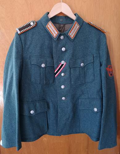 My first Polizei tunic