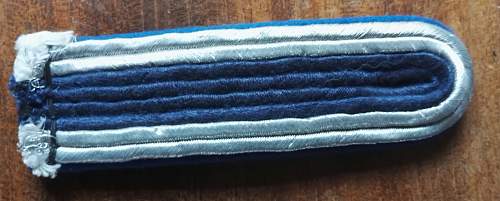 Polizei shoulder boards wartime ?