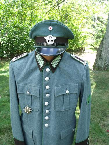 Schutzpolizei Wachtmeister Uniform