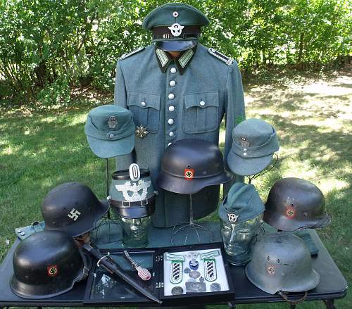 Schutzpolizei Wachtmeister Uniform