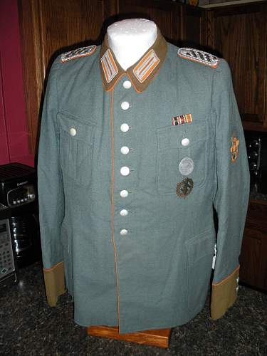 A new and welcomed addition to the Collection. Gendarmerie Meister Tunic Wurzburg