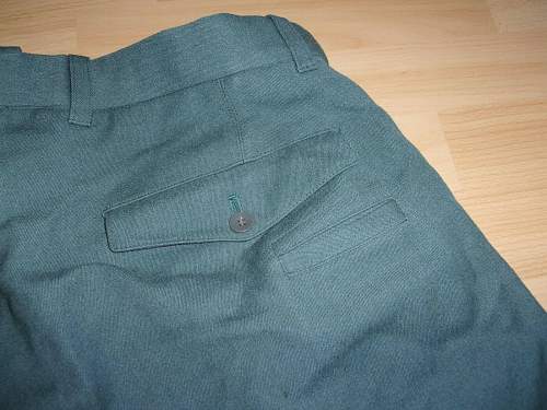 Gendarmerie trousers for review/opinions