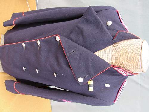 Rare German Occupation of Small Belgium town German Police Tunic From Vets Estate