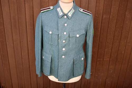 Polizei field tunic authenticity