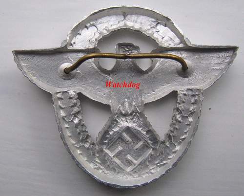 Police Cap badge