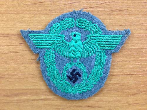 Schutzpolizei Sleeve Eagle