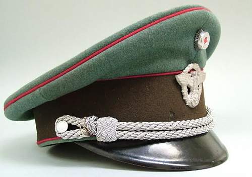 Assistance with Deutsche Polizie Officer Visor