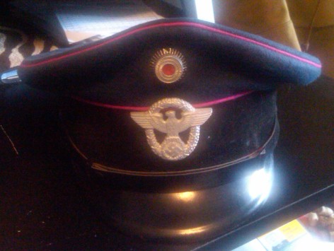WWII German Fire Police Tunic and Cap - REAL or NOT SO REAL???