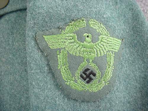 german ww2 police tunic