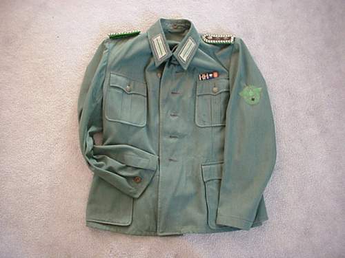 german ww2 police tunic