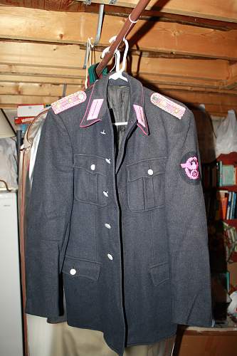 Fire Police tunic: Its old and it smells bad. Is it real?