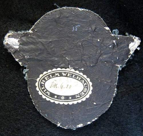 Police Officers Sleeve Eage with Makers Label