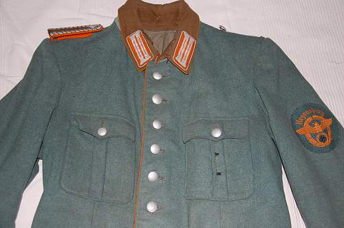 German Gendarmerie uniform and other things found on loft, wanna sell