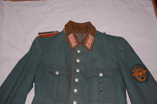 German Gendarmerie uniform and other things found on loft, wanna sell