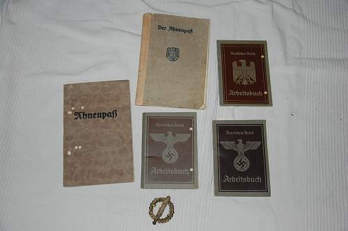 German Gendarmerie uniform and other things found on loft, wanna sell