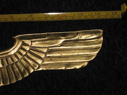 Large brass eagle ?