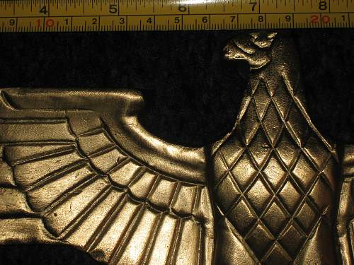 Large brass eagle ?