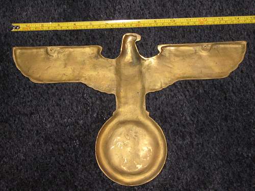 Large brass eagle ?