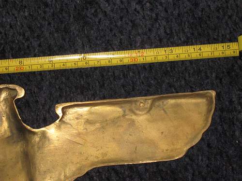 Large brass eagle ?