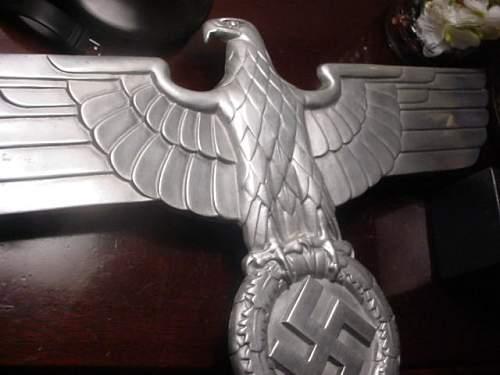 Large eagle and  armband,traincar?opinions appreciated