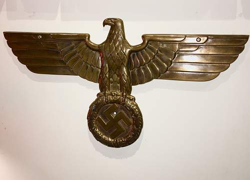 Bronze Railway Eagle