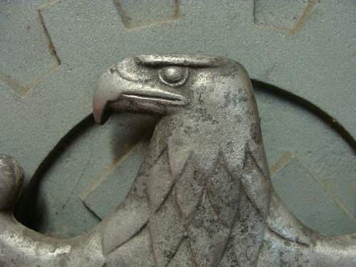 Train Carriage Eagle Plaque