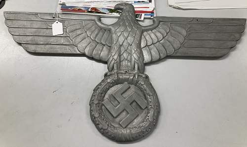 Authenticity of 28 inch Reichsbahn Eagle