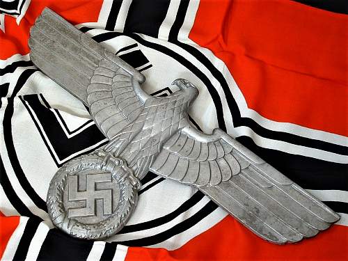 Authenticity of 28 inch Reichsbahn Eagle