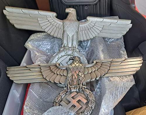 28&quot; Reichsbahn Eagle unmarked Assistance Needed